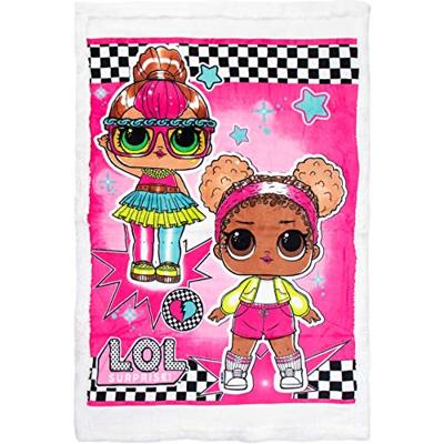 LOL Surprise Fleece plaid Stars 90 x 140 cm