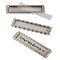 Hardbrass Zelfklevende Naamplaat - 43523003 - thumbnail