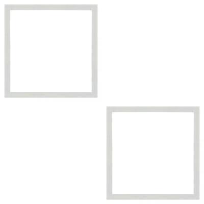 Slim LED Paneel Set 30x30 cm - Helder Wit 6400K - 24W - Flikkervrij