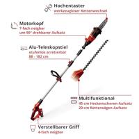 Einhell GE-HC 18 Li T Kit Hoogsnoeier, Heggenschaar Accu Incl. accu 18 V Li-ion 88 cm - thumbnail