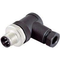 Binder 99 0429 24 04 M12 Connector Male Haaks | A-codering | 4 Polig - thumbnail