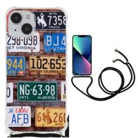 iPhone 14 Anti-shock Hoesje met foto Kentekenplaten - thumbnail