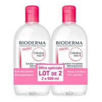 Bioderma Crealine Ts H2O Solution Micellaire Duo Pack 1000 ml - thumbnail