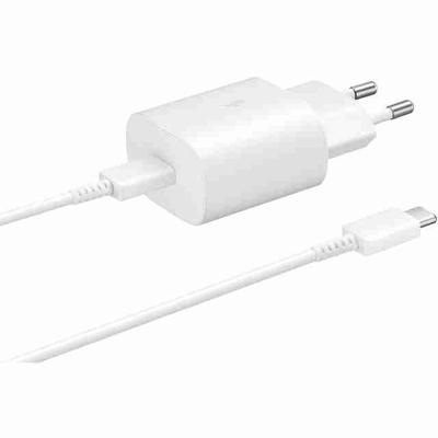 EP-TA800XWEGWW Samsung Super Fast PD Wall Charger USB-C incl. USB-C Cable 25W White Bulk