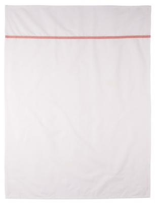 Briljant Baby Minimal Dots baby ledikantlaken wit/roze