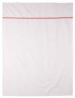 Briljant Baby Minimal Dots baby ledikantlaken wit/roze - thumbnail