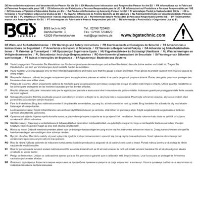 BGS technic Kraftmann - Water Level 400mm