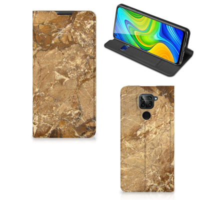 Xiaomi Redmi Note 9 | Standcase | Marmer Creme Xiaomi Redmi Note 9 | Standcase | Marmer Creme