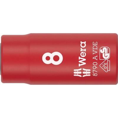 Wera 8790 A VDE 05005935001 Dop (zeskant) Dopsleutelinzetstuk 8 mm Wera 8790 A VDE 05005935001 Dop (zeskant) Dopsleutelinzetstuk 8 mm