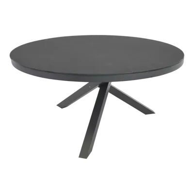 Dining Tuintafel Rond Mojito Ceramic Negro Ø150cm