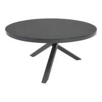 Dining Tuintafel Rond Mojito Ceramic Negro Ø150cm - thumbnail