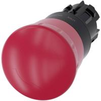 Emergency stop mushroom pushbutton, 22 mm, round, plastic, red, rotate - thumbnail
