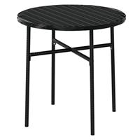 3-delige Tuinset poly rattan zwart - thumbnail