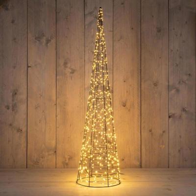 Kegel metaal 600led ip44 trafo met timer d25h100 cm classic warm Anna's Collection - Annas collection