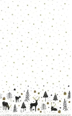 Duni Tafellaken Magic Winter 138x220cm