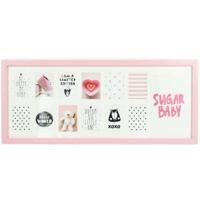 Fotolijst 13 met passe partout roze 7 x 9 / 13 x 18 cm | 4 stuks - thumbnail