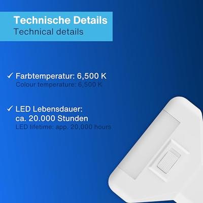 REV 00337171 00337171 Nachtlamp LED Koudwit Wit - thumbnail