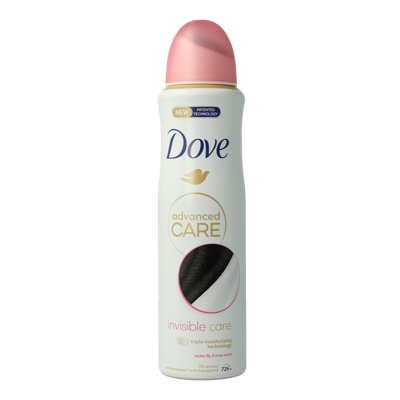 Dove Deodorant spray invisible care 150 Milliliter Dove Deodorant spray invisible care 150 Milliliter