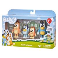 Bluey Familie Figurenset 4 Pack - thumbnail