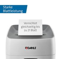 Dahle 404P DESKSIDE, P-4 Papierversnipperaar 21 vellen Cross cut 4 x 35 mm P-4 40 l Ook geschikt voor CDs, DVDs, Paperclips, Creditcards - thumbnail