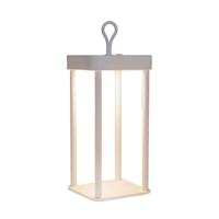 Portable lantaarn 12x12x24 cm wit Anna's Collection - Annas collection - thumbnail