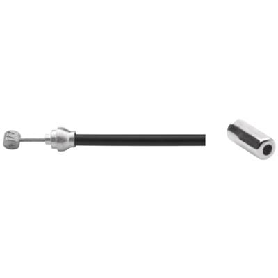 Elvedes remkabelkit t-nippel 540mm/900mm rvs zwart