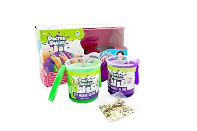 Boti doctor squish slijm value pack groen en paars, 240 gram Boti doctor squish slijm value pack groen en paars, 240 gram