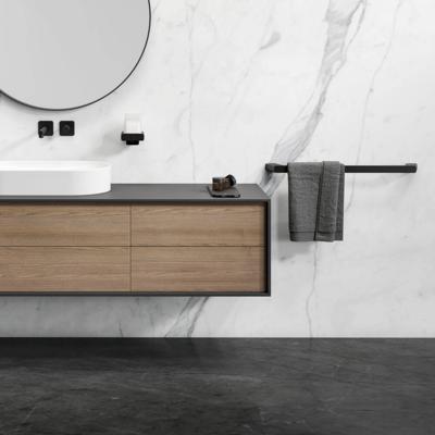 Handdoekrek Geesa Shift 65 cm Zwart Geesa Handdoekrek Geesa Shift 65 cm Zwart Geesa