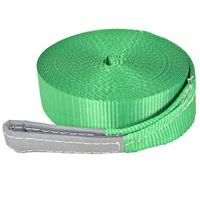 VidaXL Slackline 15 m x 50 mm 150 kg groen - thumbnail