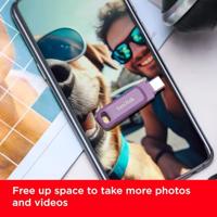 SanDisk Ultra Dual Drive USB-stick Retail 256 GB Lavendel SDDDC3-256G-G46L USB-A 3.2 Gen 1, USB-C 3.2 Gen 1 - thumbnail