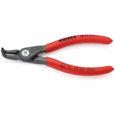 Knipex 48 21 J11 Precisie-borgveertang Geschikt voor borgringen Binnenringen 12-25 mm Puntvorm 90° haaks