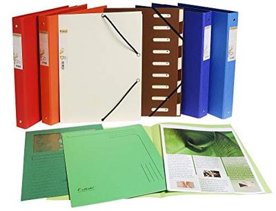 Exacompta L-map met venster Forever, pak van 100 stuks, roze