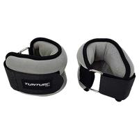 Tunturi variabele enkel- en polsgewichten l neopreen l 1 kg l grijs zwart - thumbnail