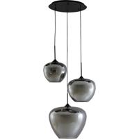Light & Living Hanglamp 'Mayson' 3-Lamps, kleur Smoke - thumbnail