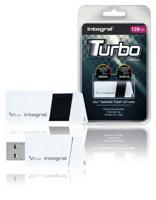 Integral Turbo USB 3.0 stick, 128 GB - thumbnail