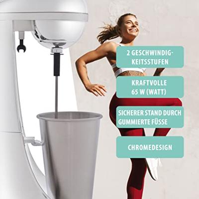 Clatronic BM3472 Barmixer 65 W Met mixbeker RVS