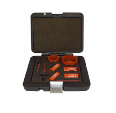 Bahco Gatenzaag Bi-Metaal 9-delig | 3834-SET-63-64 - 19, 22, 29, 32, 44, 64mm