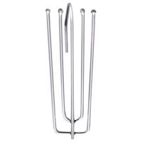 Gordijnen verduisterend met haken 2 st 140x175 cm antraciet - thumbnail