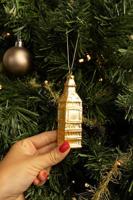 Nordic Light Kerstbal Big Ben 12 cm - thumbnail