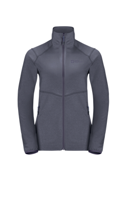 Jack wolfskin Fortberg Fz Dames Fleece Graphite S