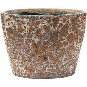 Lava Relic Rust metal bloempot binnen 19x19x13 cm Lava Relic Rust metal bloempot binnen 19x19x13 cm