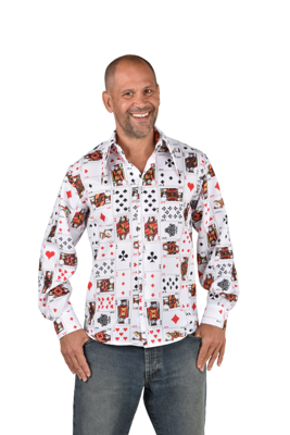 Hemd "kaartspel"