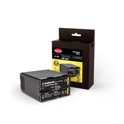 Hähnel Fototechnik HL-U70 Camera-accu Vervangt originele accu BP-U70 14.4 V 6800 mAh