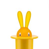 Alessi Magic Bunny Tandenstokerhouder kunststof geel - thumbnail