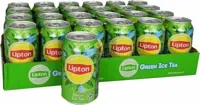 Lipton Ice Tea Green, blik van 33 cl, pak van 24 stuks - thumbnail