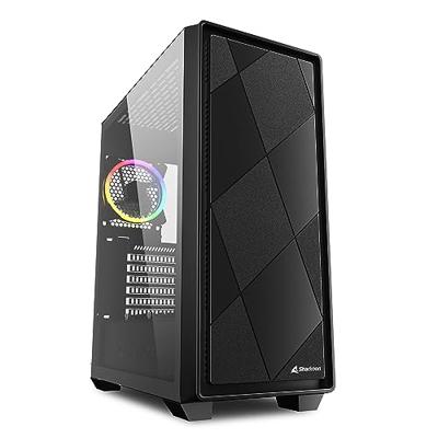 Sharkoon VS8 RGB Black midi tower behuizing - thumbnail