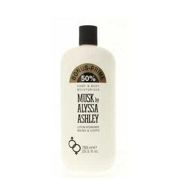 Alyssa Ashley bodylotion musk 500ml + 250ml bonus unisex