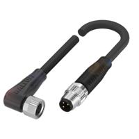 BALLUFF BCC02T4 Distributieleiding M8 x 1 Aantal polen (sensoren): 3 3.00 m 1 stuk(s) - thumbnail