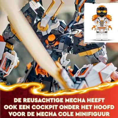 LEGO® NINJAGO 71821 Coles reusachtige drakenmecha - thumbnail