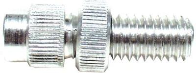 Fix-Nippel Afstelbout adjust.screw w.knurled nut f.cabn.adjust.arm